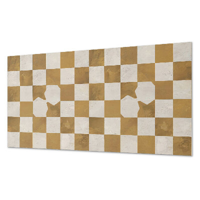 Vinyl wandpaneel Abstract schaakbordpatroon