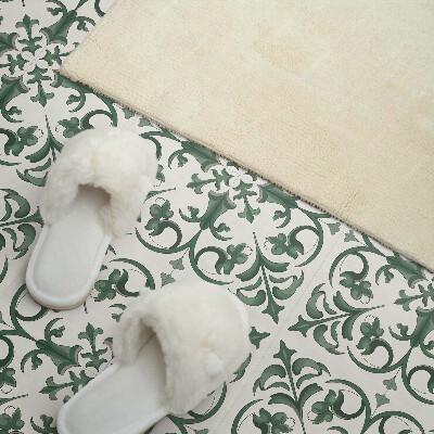 Vinyl wandbekleding Plantenpatroon met een bloemenmotief