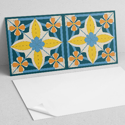 Pvc wandpaneel Geometrisch bloemenpatroon