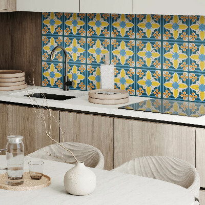 Pvc wandpaneel Geometrisch bloemenpatroon