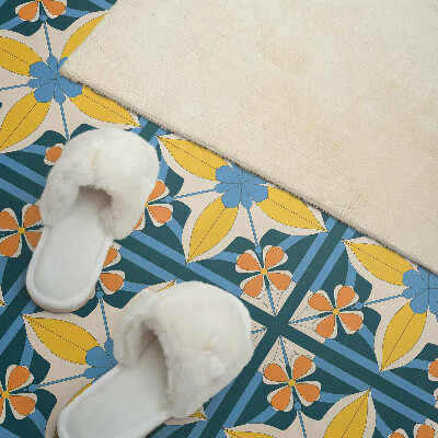 Pvc wandpaneel Geometrisch bloemenpatroon