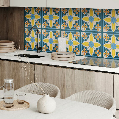 Pvc wandpaneel Geometrisch bloemenpatroon