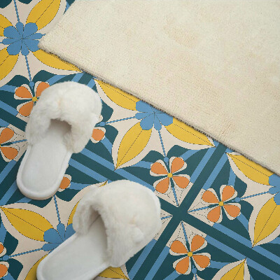 Pvc wandpaneel Geometrisch bloemenpatroon