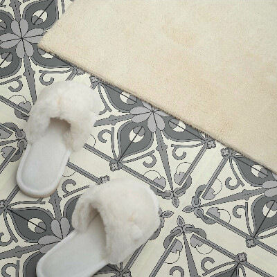 Vinyl wandpaneel Bloemenpatroon met symmetrie