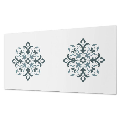 Pvc wandpaneel Bloemmotief in symmetrie