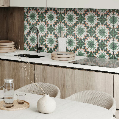 Pvc wandpaneel Stijlvol plantenpatroon