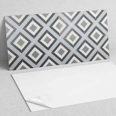 Vinyl wandpaneel Geometrisch ruitpatroon