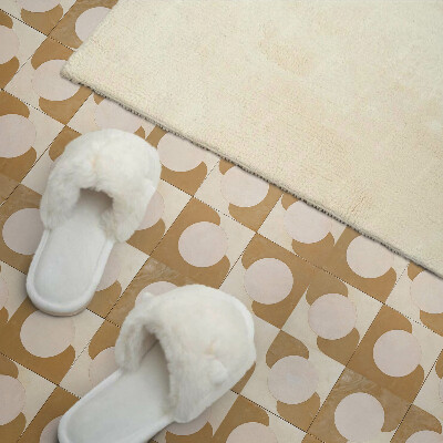 Vinyl wandpaneel Geometrische cirkels en bogen