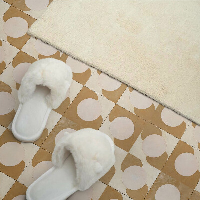 Vinyl wandpaneel Geometrische cirkels en bogen