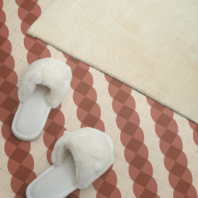 Vinyl wandbekleding Geometrisch golvend patroon