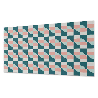 Pvc wandpaneel Geometrisch ruitjespatroon