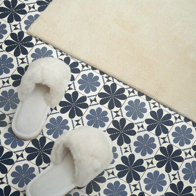 Pvc wandpaneel Bloemenpatroon op tegels