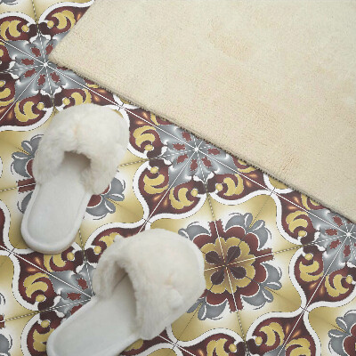 Vinyl wandbekleding Decoratief patroon met een bloemenmotief