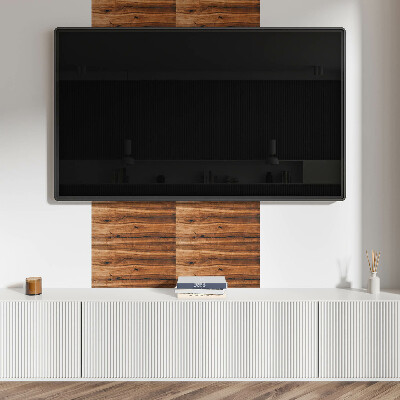 Pvc wandpaneel Natuurlijk houtpatroon