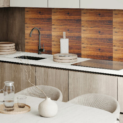 Vinyl wandbekleding Natuurlijk houtpatroon