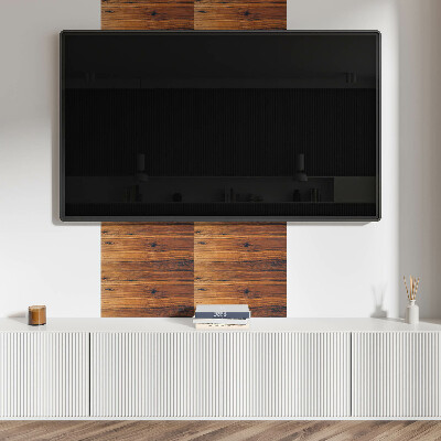 Vinyl wandbekleding Natuurlijk houtpatroon