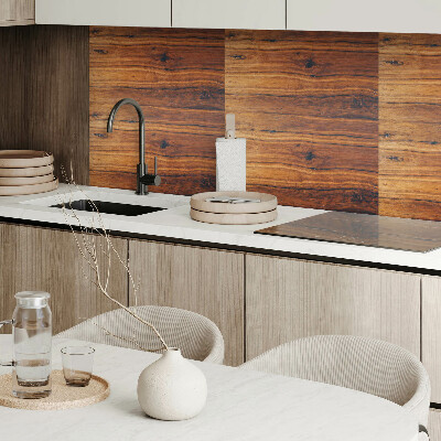 Vinyl wandbekleding Natuurlijk houtpatroon