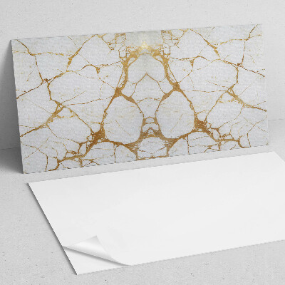 Vinyl wandbekleding Elegant marmer met aderen