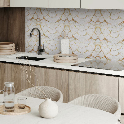 Vinyl wandbekleding Elegant marmer met aderen