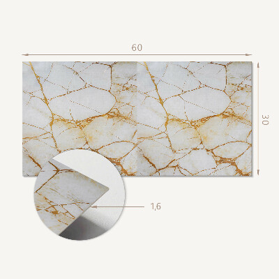 Vinyl wandpaneel Elegant marmerpatroon