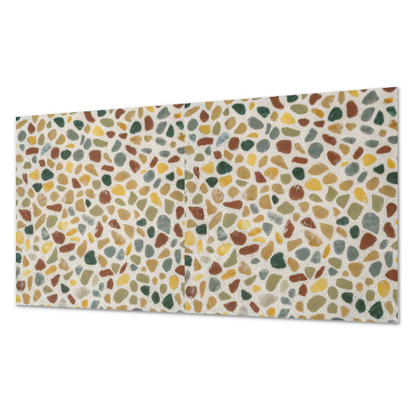 Vinyl wandbekleding Steen mozaïekpatroon