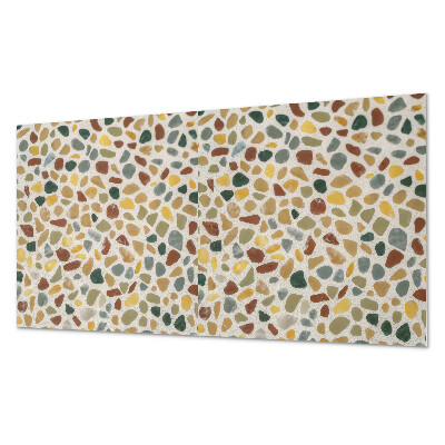 Vinyl wandbekleding Steen mozaïekpatroon