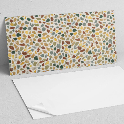 Vinyl wandbekleding Steen mozaïekpatroon