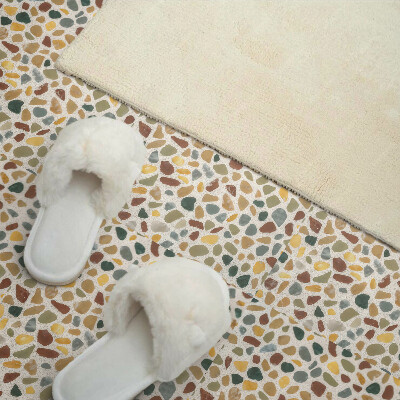 Vinyl wandbekleding Steen mozaïekpatroon