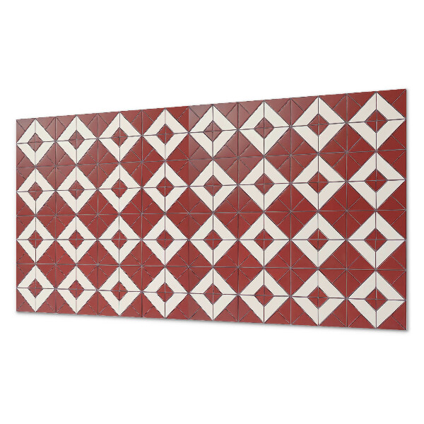 Vinyl wandpaneel Geometrische patronen in de lay-out