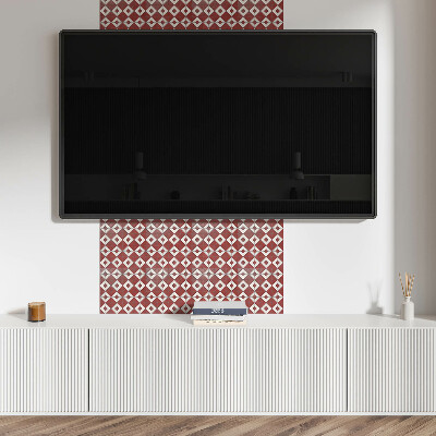 Vinyl wandpaneel Geometrische patronen in de lay-out