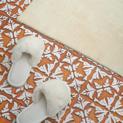 Pvc wandpaneel Plantenpatroon op tegels