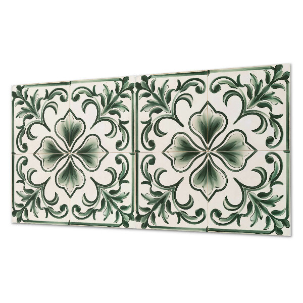 Pvc wandpaneel Patroon met bladeren en harten