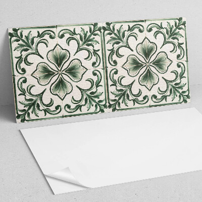 Pvc wandpaneel Patroon met bladeren en harten