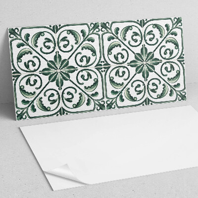 Pvc wandpaneel Plantenpatroon met ornamenten