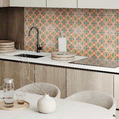 Pvc wandpaneel Mozaïekpatroon met plantenmotief