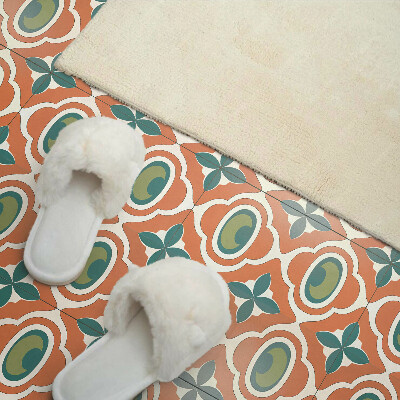 Pvc wandpaneel Mozaïekpatroon met plantenmotief