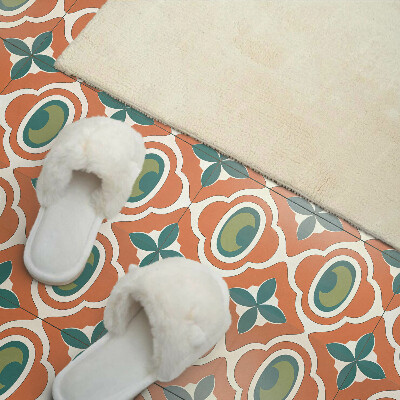 Pvc wandpaneel Mozaïekpatroon met plantenmotief