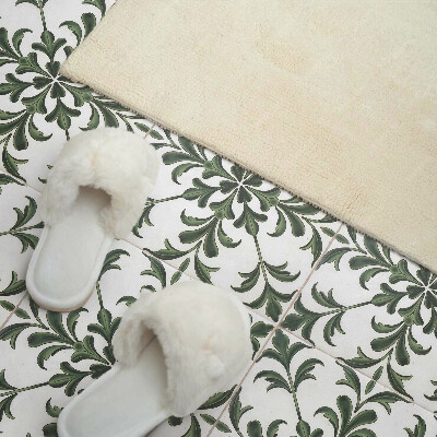 Pvc wandpaneel Plantenmotief op de tegel