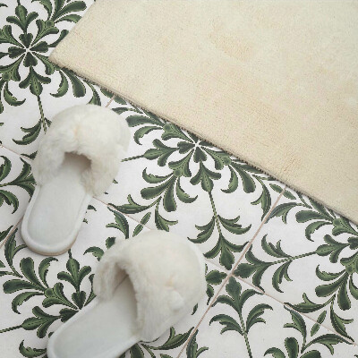 Pvc wandpaneel Plantenmotief op de tegel