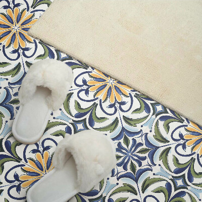 Vinyl wandbekleding Plantenpatroon met bloemen