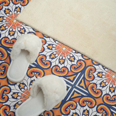 Pvc wandpaneel Bloemenpatroon op de achtergrond