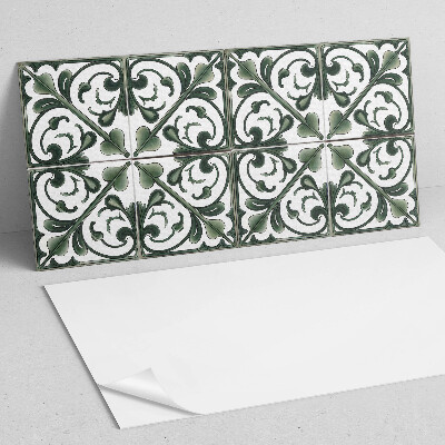 Pvc wandpaneel Plantenpatroon met ornamenten