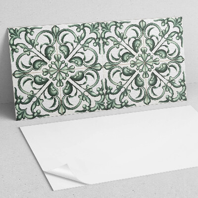 Pvc wandpaneel Plantenpatroon in symmetrie