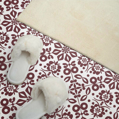 Pvc wandpaneel Bloemenpatroon met bladeren