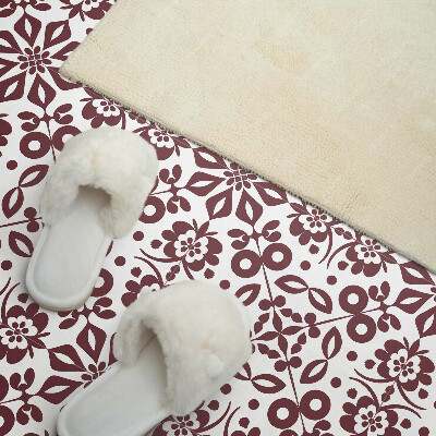 Pvc wandpaneel Bloemenpatroon met bladeren