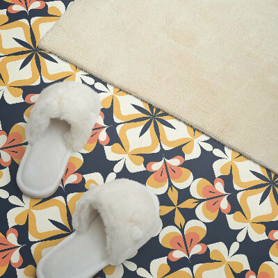 Vinyl wandbekleding Geometrisch bloemenpatroon