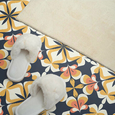 Vinyl wandbekleding Geometrisch bloemenpatroon