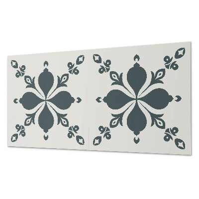 Vinyl wandpaneel Sierpatroon met bladeren