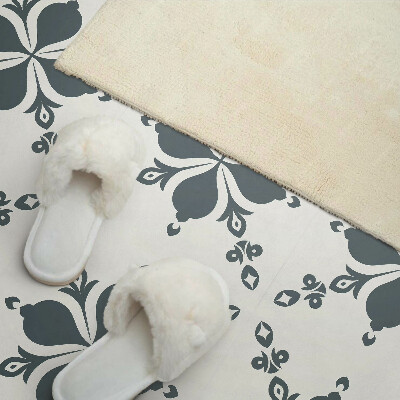 Vinyl wandpaneel Sierpatroon met bladeren