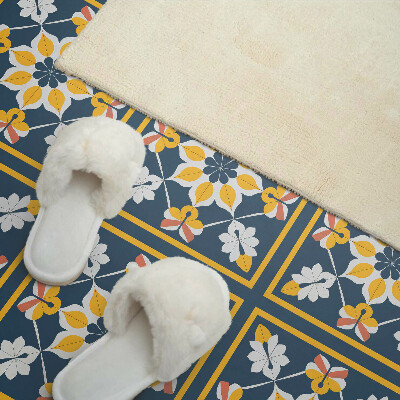 Pvc wandpaneel Bloemmotief in symmetrie